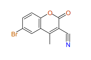 6-Bromo-4-methyl-2-oxo-2H-chromene-3-carbonitrile, 97%