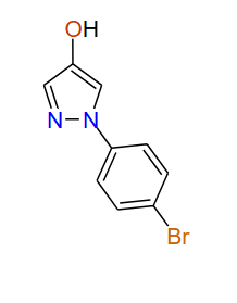 1-(4-Bromophenyl)-1H-pyrazol-4-ol, 97%