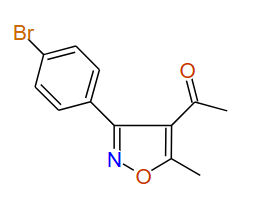 1-(3-(4-Bromophenyl)-5-methylisoxazol-4-yl)ethanone, 96%