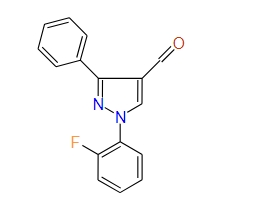 1-(2-Fluorophenyl)-3-phenyl-1H-pyrazole-4-carbaldehyde, 97%