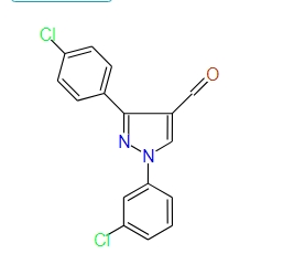 1-(3-Chlorophenyl)-3-(4-chlorophenyl)-1H-pyrazole-4-carbaldehyde, 97%