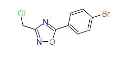 5-(4-Bromophenyl)-3-(chloromethyl)-1,2,4-oxadiazole, 97%
