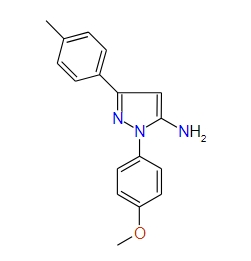 1-(4-Methoxyphenyl)-3-p-tolyl-1H-pyrazol-5-amine, 97%