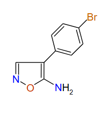 4-(4-Bromophenyl)isoxazol-5-amine, 97%