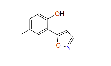 2-(Isoxazol-5-yl)-4-methylphenol, 97%
