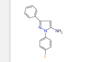 1-(4-Fluorophenyl)-3-phenyl-1H-pyrazol-5-amine, 98%