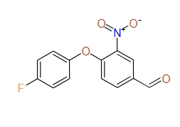 4-(4-fluorophenoxy)-3-nitrobenzaldehyde, 97%