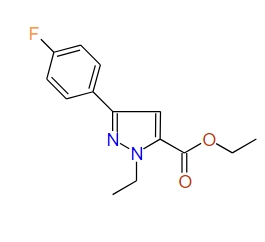 Ethyl 1-ethyl-3-(4-fluorophenyl)-1H-pyrazole-5-carboxylate