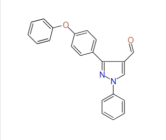 3-(4-Phenoxyphenyl)-1-phenyl-1H-pyrazole-4-carbaldehyde, 97%