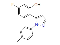 5-Fluoro-2-(1-p-tolyl-1H-pyrazol-5-yl)phenol, 97%