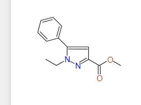 Methyl 1-ethyl-5-phenyl-1H-pyrazole-3-carboxylate, 97%