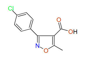 3-(4-Chlorophenyl)-5-methylisoxazole-4-carboxylic acid, 97%