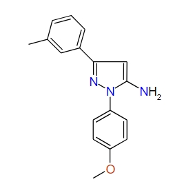 1-(4-Methoxyphenyl)-3-m-tolyl-1H-pyrazol-5-amine