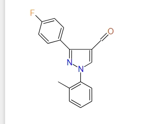 3-(4-Fluorophenyl)-1-o-tolyl-1H-pyrazole-4-carbaldehyde, 97%