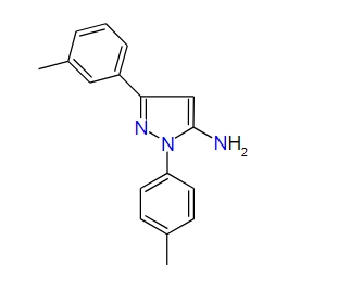 3-M-tolyl-1-p-tolyl-1H-pyrazol-5-amine