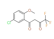 1-(5-Chloro-2-methoxyphenyl)-4,4,4-trifluoro-1,3-butanedione