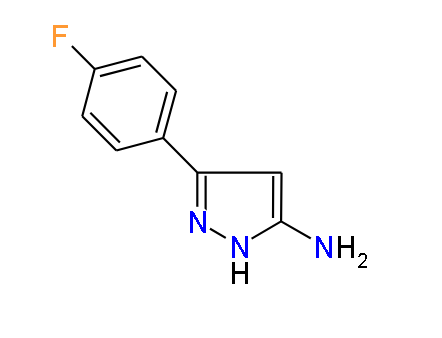 3-(4-Fluorophenyl)-1H-pyrazol-5-amine, 97%
