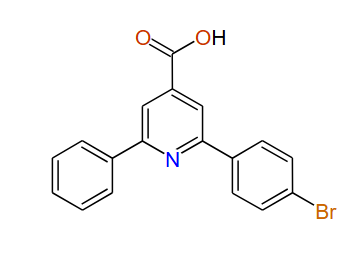 2-(4-Bromophenyl)-6-phenylpyridine-4-carboxylic acid, 97%