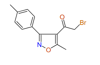 2-Bromo-1-(5-methyl-3-p-tolylisoxazol-4-yl)ethanone, 97%