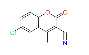 6-Chloro-4-methyl-2-oxo-2H-chromene-3-carbonitrile, 97%