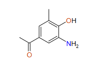 1-(3-Amino-4-hydroxy-5-methylphenyl)ethanone, 95%