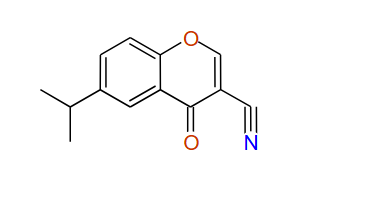 6-Isopropyl-4-oxo-4H-chromene-3-carbonitrile, 97%