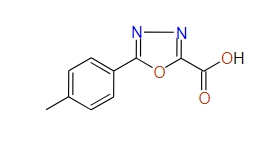5-p-Tolyl-1,3,4-oxadiazole-2-carboxylic acid, 97%