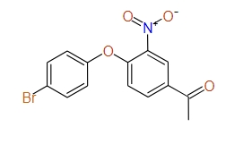1-(4-(4-Bromophenoxy)-3-nitrophenyl)ethanone, 96%