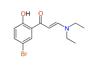 (E)-1-(5-Bromo-2-hydroxyphenyl)-3-(diethylamino)prop-2-en-1-one, 97%