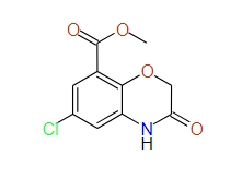 Methyl 6-chloro-3,4-dihydro-3-oxo-2H-benzo[b][1,4]oxazine-8-carboxylate, 97%