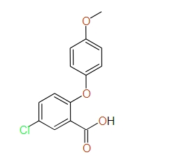 2-(4-Methoxyphenoxy)-5-chlorobenzoic acid, 96%