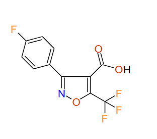 5-(Trifluoromethyl)-3-(4-fluorophenyl)isoxazole-4-carboxylic acid, 97%