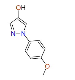 1-(4-Methoxyphenyl)-1H-pyrazol-4-ol, 97%