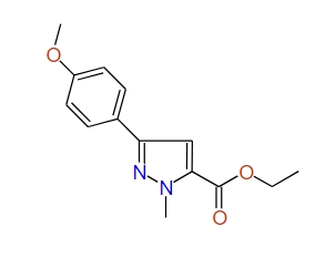 Ethyl 3-(4-methoxyphenyl)-1-methyl-1H-pyrazole-5-carboxylate