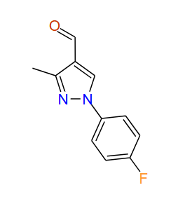 1-(4-Fluorophenyl)-3-methyl-1H-pyrazole-4-carbaldehyde, 96%