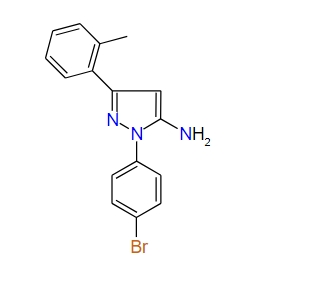 1-(4-Bromophenyl)-3-o-tolyl-1H-pyrazol-5-amine
