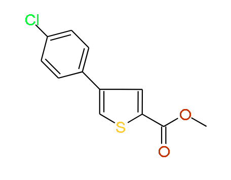 Methyl 4-(4-chlorophenyl)thiophene-2-carboxylate, 97%