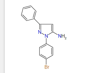 1-(4-Bromophenyl)-3-phenyl-1H-pyrazol-5-amine, 97%
