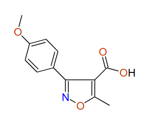 3-(4-Methoxyphenyl)-5-methylisoxazole-4-carboxylic acid, 97%