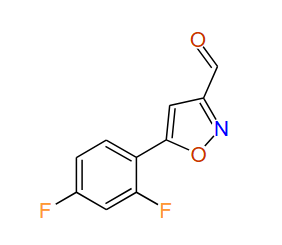5-(2,4-Difluorophenyl)isoxazole-3-carbaldehyde, 97%