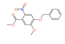 Methyl 5-methoxy-2-nitro-4-(phenylmethoxy)benzoate