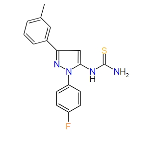 1-(1-(4-Fluorophenyl)-3-m-tolyl-1H-pyrazol-5-yl)thiourea