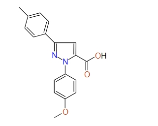 1-(4-Methoxyphenyl)-3-p-tolyl-1H-pyrazole-5-carboxylic acid, 97%