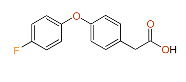 2-(4-(4-Fluorophenoxy)phenyl)acetic acid, 97%