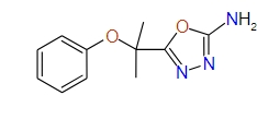 5-(2-Phenoxypropan-2-yl)-1,3,4-oxadiazol-2-amine