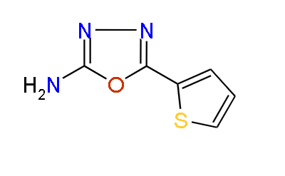 2-Amino-5-(thiophen-2-yl)-1,3,4-oxadiazole, 95%