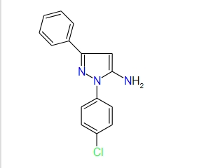 1-(4-Chlorophenyl)-3-phenyl-1H-pyrazol-5-amine, 98%