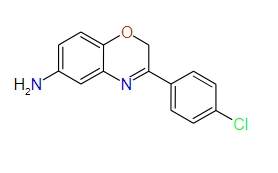 6-Amino-3-(4-chlorophenyl)-2H-benzo[b][1,4]oxazine, 96%