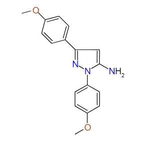 1,3-Bis(4-methoxyphenyl)-1H-pyrazol-5-amine