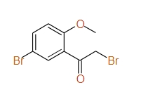 2-Bromo-1-(5-bromo-2-methoxyphenyl)ethanone, 97%